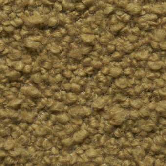 Smilla Stretch fabric texture, golden-brown, dense looped pile with tonal variations, cierre1972 collection category 2.